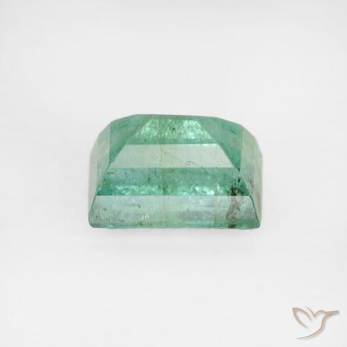 Smeraldo Verde Pistacchio naturale da 0.27 ct, Taglio a baguette, SI