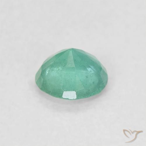 Smeraldo Fresco verde smeraldo naturale da 0.15 ct, Rotondo, SI