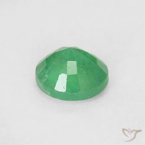 Smeraldo Verde freddo naturale da 0.16 ct, Rotondo, SI