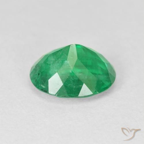 Smeraldo Verde intenso naturale da 2.38 ct, Ovale, VS-SI