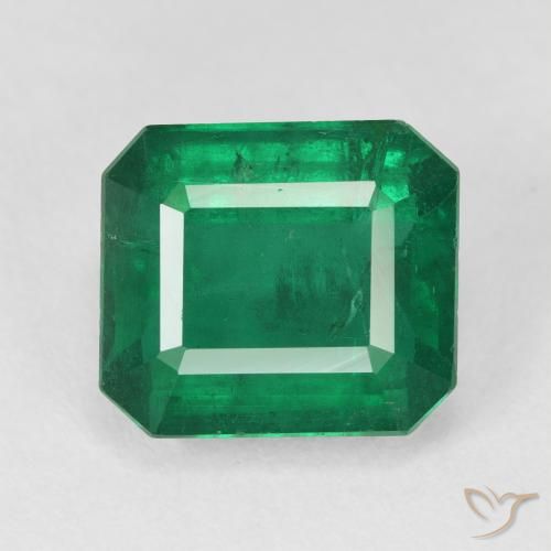 5.91ct Naturale Verde scuro Smeraldo, Taglio smeraldo, VS-SI