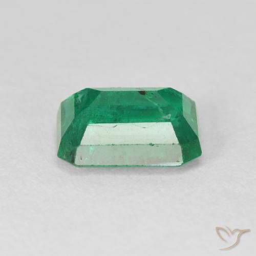 Smeraldo Verde bluastro naturale da 2.46 ct, Ottagonale / Taglio smeraldo, VS-SI