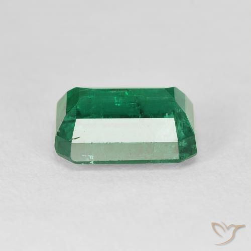 Smeraldo Verde freddo naturale da 4.49 ct, Ottagonale / Taglio smeraldo, VS-SI