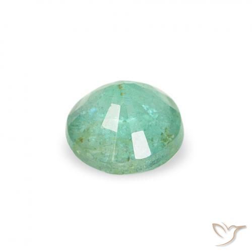 Smeraldo Fresco verde smeraldo naturale da 0.16 ct, Rotondo, SI