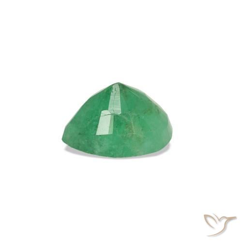 Smeraldo naturale verde da 0,33 ct, taglio a pera, SI