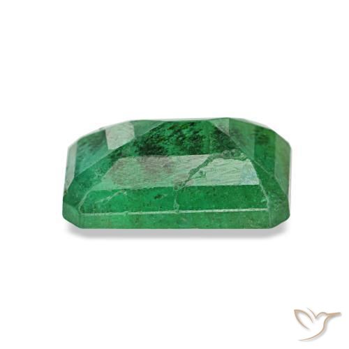 Smeraldo Verde medio naturale da 1.06 ct, Taglio smeraldo, SI