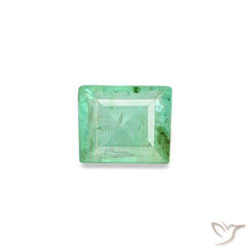 0.15ct verde smeraldo, baguette, SI