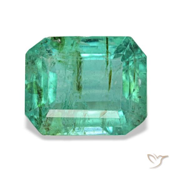 1.84ct verde smeraldo, taglio smeraldo, VS-SI