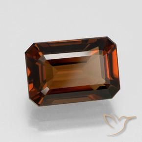 Enstatite marrone pecan naturale da 7.56 ct, Ottagonale / Taglio smeraldo, VVS