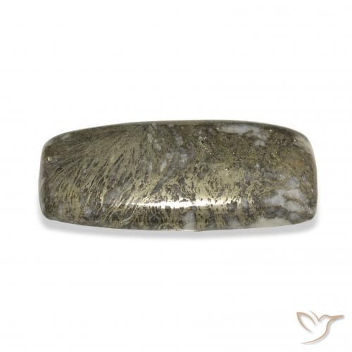 Feather Pyrite Multicolore naturale da 41.68 ct, Cuscino, Opaco