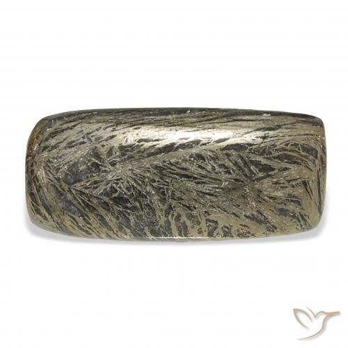 Feather Pyrite Multicolore naturale da 28.89 ct, Cuscino, Opaco