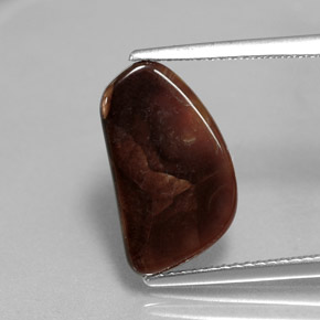 Agata di fuoco naturale multicolore da 2,34 ct, forma fantasia, opaco