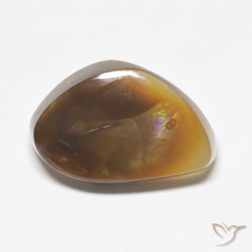 7.62ct Naturale Multicolore Agata di fuoco, Taglio a fantasia, Traslucido