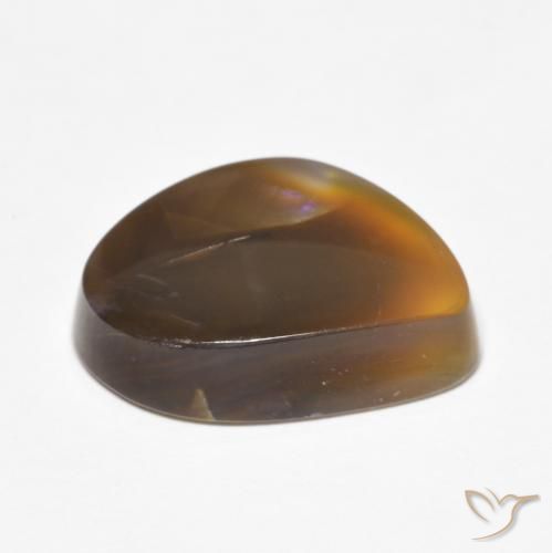 Agata di fuoco Multicolore naturale da 7.62 ct, Taglio a fantasia, Traslucido