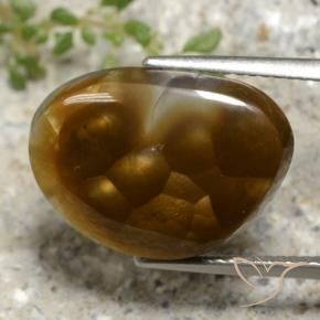 Agata di fuoco Multicolore naturale da 9.24 ct, Taglio a fantasia, Traslucido