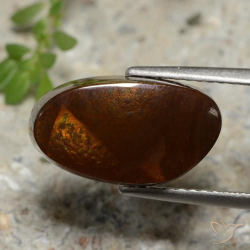 Agata di fuoco Multicolore naturale da 5.17 ct, Taglio a fantasia, Traslucido