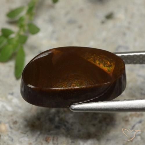 Agata di fuoco Multicolore naturale da 5.17 ct, Taglio a fantasia, Traslucido