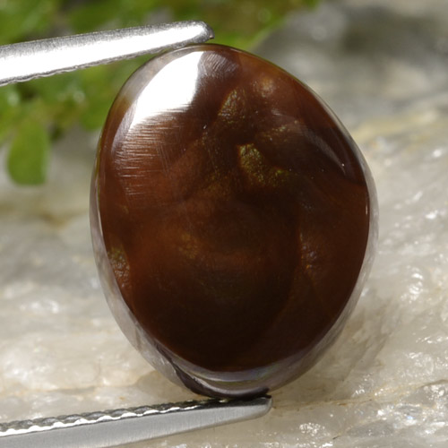 Agata di fuoco Multicolore naturale da 4.28 ct, Forma fantasia, Traslucido