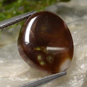 Agata di fuoco Multicolore naturale da 4.28 ct, Forma fantasia, Traslucido