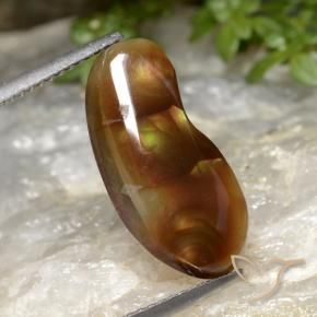 Agata di fuoco Multicolore naturale da 5.25 ct, Taglio a fantasia, Traslucido