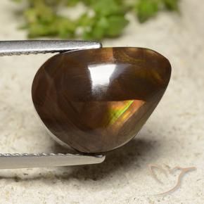 Agata di fuoco Multicolore naturale da 7.07 ct, Taglio a fantasia, Traslucido