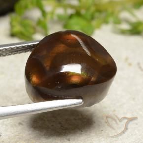 Agata di fuoco Multicolore naturale da 8.24 ct, Taglio a fantasia, Opaco