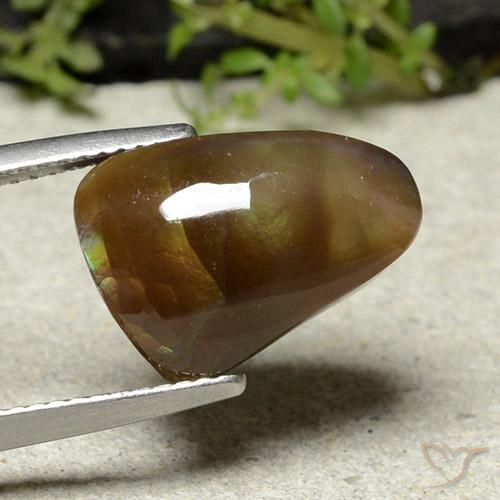 Agata di fuoco Multicolore naturale da 8.38 ct, Taglio a fantasia, Opaco