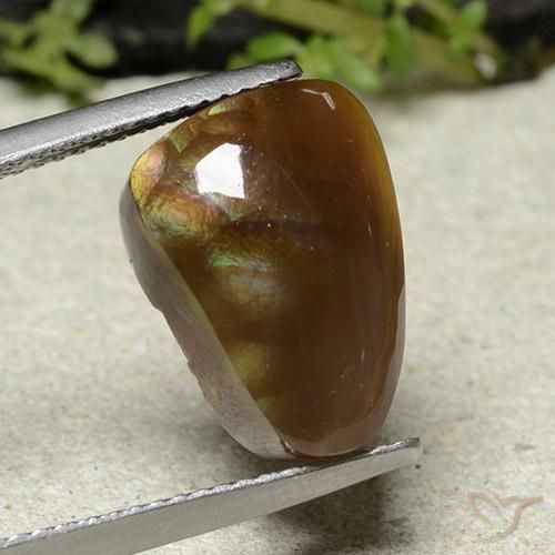 Agata di fuoco Multicolore naturale da 8.38 ct, Taglio a fantasia, Opaco