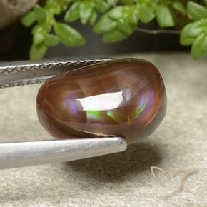 Agata di fuoco Multicolore naturale da 4.50 ct, Taglio a fantasia, Opaco