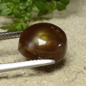 Agata di fuoco Multicolore naturale da 4.76 ct, Taglio a fantasia, Opaco