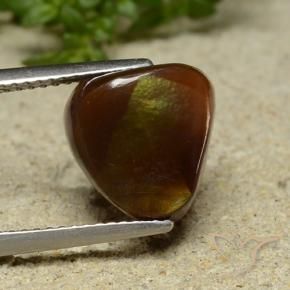 Agata di fuoco Multicolore naturale da 4.94 ct, Taglio a fantasia, Opaco