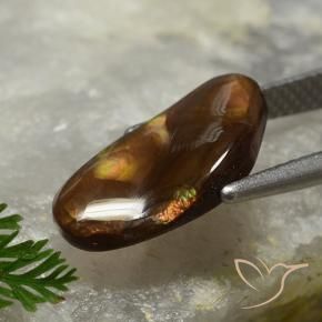 Agata di fuoco Multicolore naturale da 2.77 ct, Taglio a fantasia, Opaco