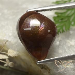 Agata di fuoco Multicolore naturale da 4.97 ct, Taglio a fantasia, Opaco