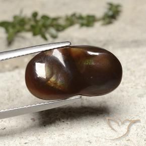 Agata di fuoco Multicolore naturale da 10.91 ct, Taglio a fantasia, Opaco