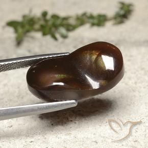 Agata di fuoco Multicolore naturale da 10.91 ct, Taglio a fantasia, Opaco
