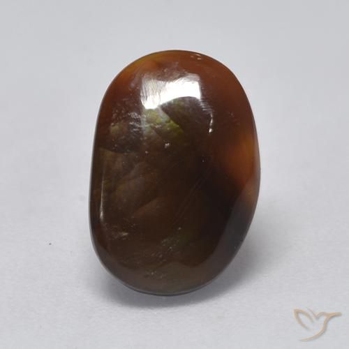 2.60ct Naturale Multicolore Agata di fuoco, Taglio a fantasia, Traslucido