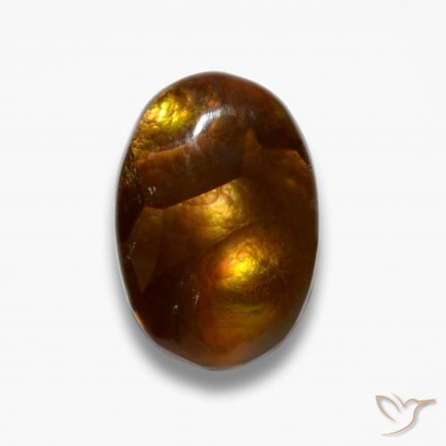 4.19ct Naturale Multicolore Agata di fuoco, Ovale, Opaco