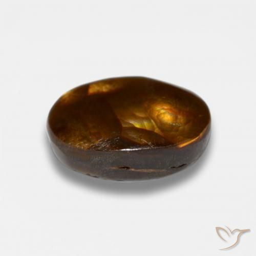 Agata di fuoco Multicolore naturale da 4.19 ct, Ovale, Opaco