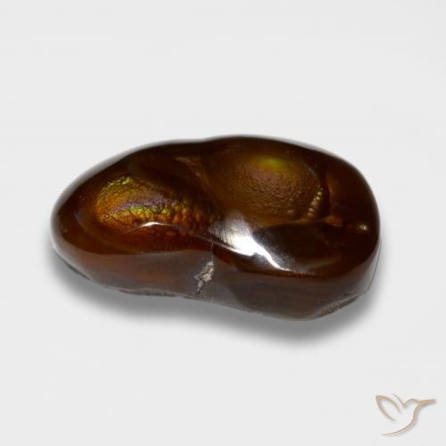 Agata di fuoco Multicolore naturale da 10.11 ct, Taglio a fantasia, Opaco