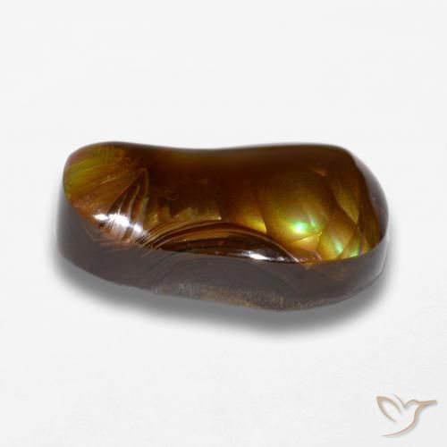 Agata di fuoco Multicolore naturale da 7.36 ct, Taglio a fantasia, Opaco