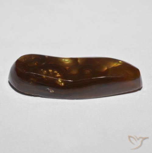 Agata di fuoco Multicolore naturale da 8.55 ct, Taglio a fantasia, Opaco