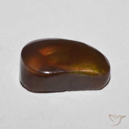 Agata di fuoco Multicolore naturale da 6.88 ct, Taglio a fantasia, Opaco