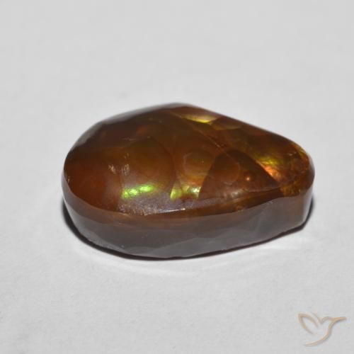 Agata di fuoco Multicolore naturale da 7.28 ct, Taglio a fantasia, Opaco