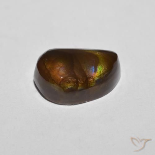 Agata di fuoco Multicolore naturale da 5.55 ct, Taglio a fantasia, Opaco