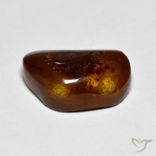 Agata di fuoco Multicolore naturale da 8.53 ct, Taglio a fantasia, Opaco