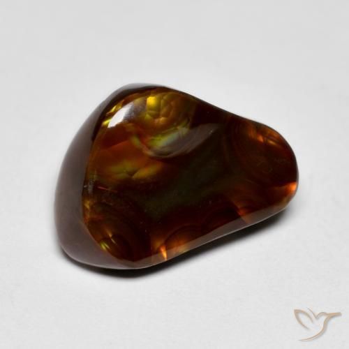 Agata di fuoco Multicolore naturale da 7.05 ct, Taglio a fantasia, Opaco