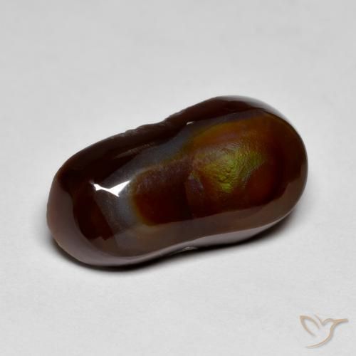 Agata di fuoco Multicolore naturale da 8.29 ct, Taglio a fantasia, Opaco