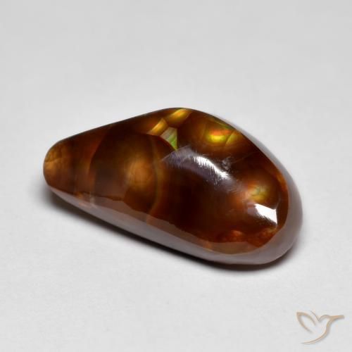 Agata di fuoco Multicolore naturale da 7.24 ct, Taglio a fantasia, Opaco