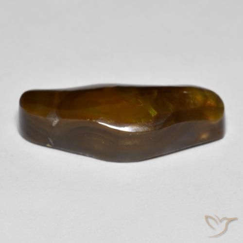 Agata di fuoco Multicolore naturale da 10.15 ct, Taglio a fantasia, Opaco