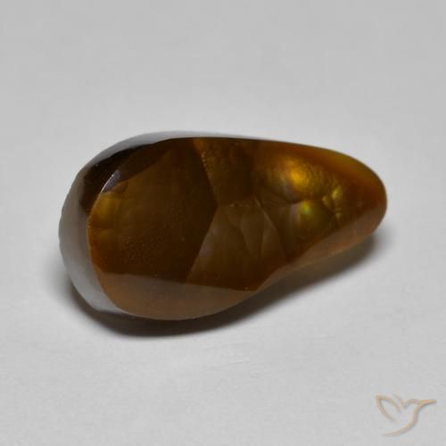 Agata di fuoco Multicolore naturale da 7.12 ct, Taglio a fantasia, Opaco